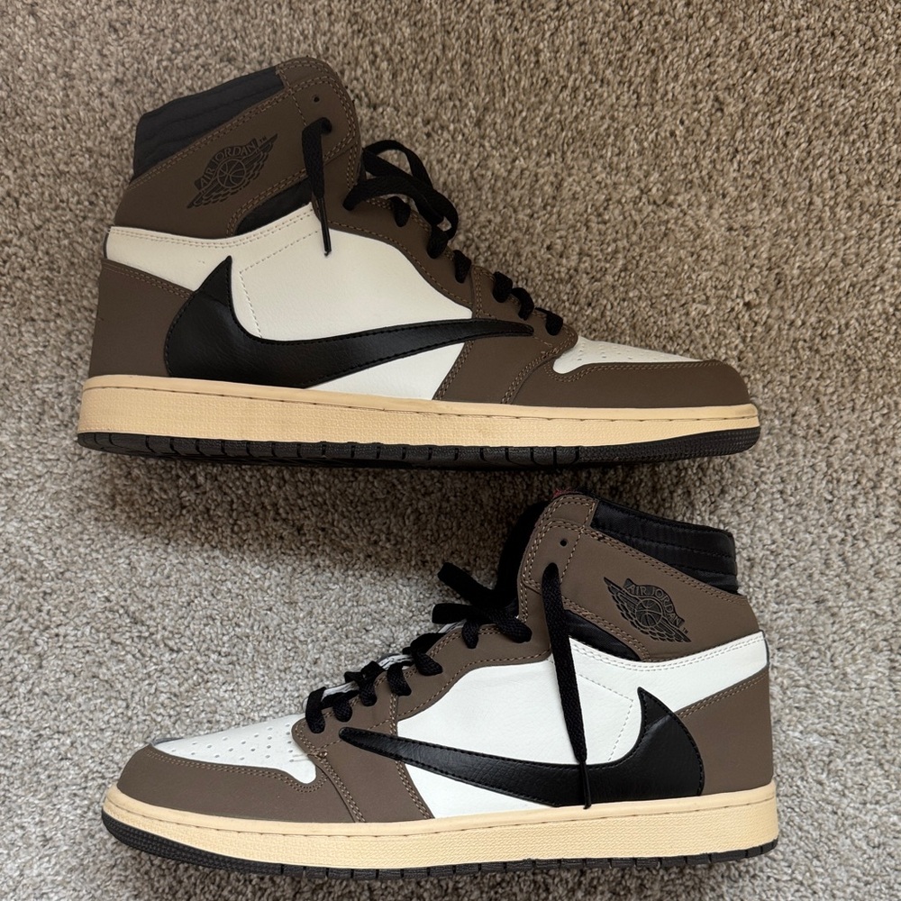 Travis Scott Mocha 1’s high. Men’s size 12 / No box